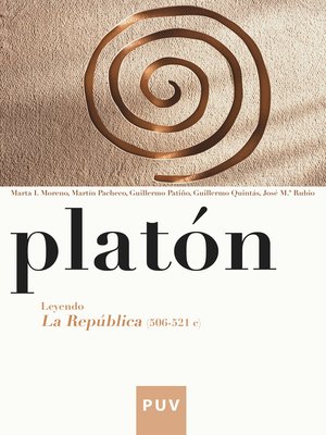 cover image of Platón. Leyendo La República (506-521 c)